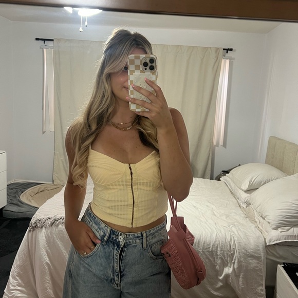 FREE PEOPLE bustier tank - Picture 3 of 7